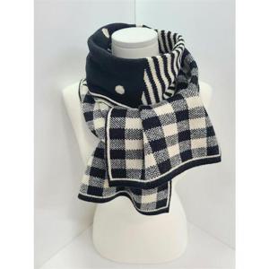 [모플라] 도트 체크 머플러 목도리