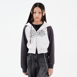 [더데이걸]크롭레글런후드집업점퍼TGJM24T06