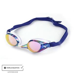 미즈노 A인증 미러 수경 물안경 O959632 성인용수경