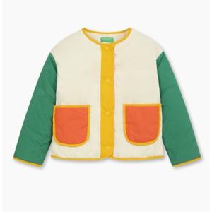 [베네통키즈]25FW-컬러 블록 패딩 점퍼/QAPD05541