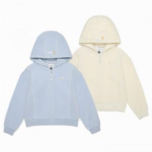 내셔널지오그래픽키즈  (K254GJP040) 여아 벨로아 후드 풀집업 점퍼