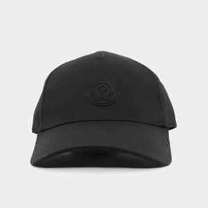 몽클레어 블랙 패치로고 남성 볼캡 3B00023 0U082 999