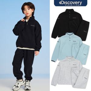 [디스커버리키즈]키즈 플리스 하이넥 세트 DKAZ51056