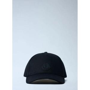 25 FW 몽클레어 남성 로고 모티프 베이스볼 캡 mon0162020blk