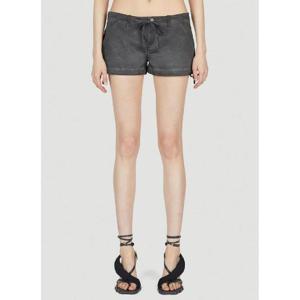 25 FW 게스 여성 Washed Shorts gue0252003blk