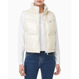 [캘빈클라인 진](47D509G)여성 글로시 다운 크롭 베스트