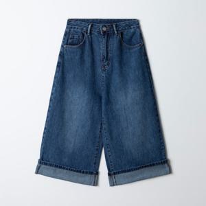 [러브앤쇼] 일자 롤업 데님팬츠 GCFJGPT01
