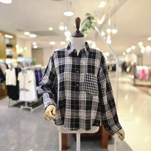 [멜로디가든]M25F9B117_이중체크셔츠