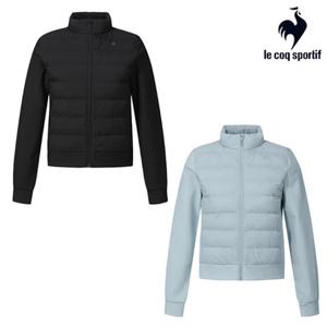 [르꼬끄] 여성 레귤러핏 하이브리드 경량 패딩 자켓 QQ422OPDO2