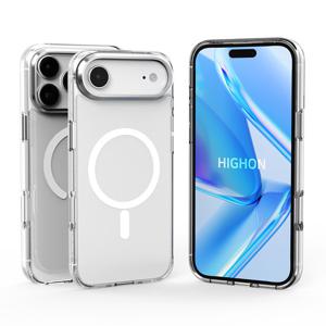 아이폰 17 프로맥스 케이스 방탄 강화유리 맥세이프 호환 슬림 젤하드 클리어 BTC-M3