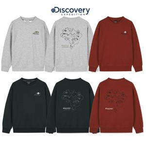 디스커버리키즈 DKMT81056 키즈 백면 그래픽 기모 맨투맨