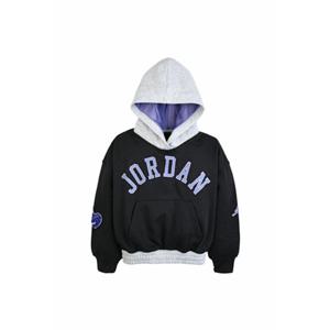 [나이키키즈PG] 조던주니어 걸즈 N254SW393P(140-170)블루진 블링FLC후디