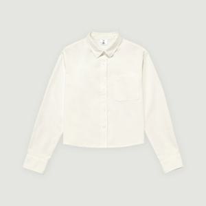 [행텐 틴즈]여아  크롭 옥스포드 셔츠-HC1201446020121