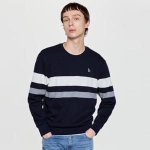 헤지스  25FW  남성 컬러블럭 맨투맨티셔츠 HZTS5D603N2