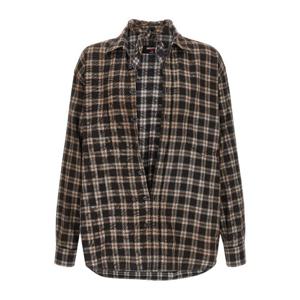 디스퀘어드2 올오버 체크 코튼 셔츠 S71DM0809D35307 002F