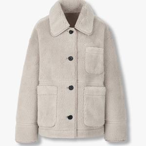 [톰보이]오버사이즈 시어링 신세틱 무스탕_9175461983