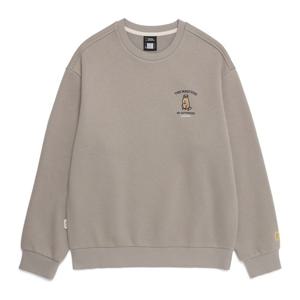 내셔널지오그래픽 N254USW930 동물 그래픽 맨투맨 OAK BEIGE