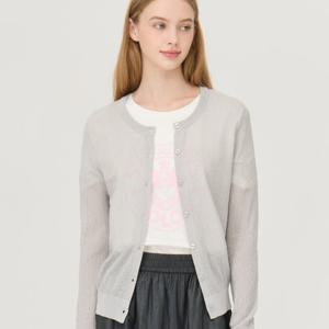 [베네통]솔리드 시스루 가디건 BAKCE4541