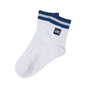 [와이드앵글]여성 CO 컬러 블록 미들 삭스 WWU25S02W3