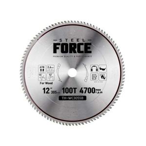 스틸포스 12 원형 목공용 톱날 100T TH-WC305SB IST 스틸포스 TH WC305SB 12 목공용톱날 100T