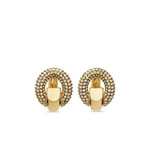 토리버치 크리스털 장식 후프 이어링 176684