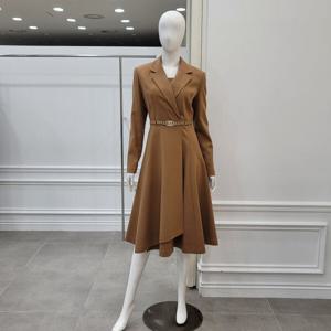 [미니멈]테일러드 카라 랩 원피스 (MXDAWO1150 CA)_IC