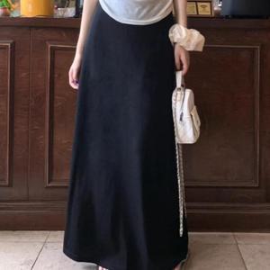 편안한 A라인 밴딩 롱스커트 JSC-1004234