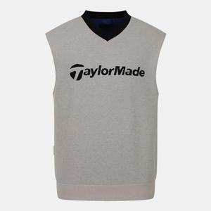 [테일러메이드] 남성 로고 레터링 니트 베스트 (TMSVO3221-508)