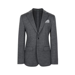 [ZEN]그레이 울 혼방 캐주얼 간절기 저지 재킷 ZEEC10221GR