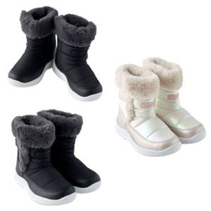 [블루독8-키즈] 블랙 스노우B베이직패딩부츠 퍼안감 겨울 운동화 신발방한 썰매장 두돌선물 초등25C1982502