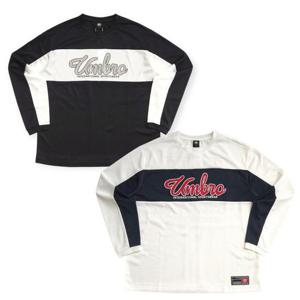 [엄브로] 2025 UQ321CRL72/블럭형 메쉬 오버핏 긴팔티/BLK0(블랙),WHT0(화이트)