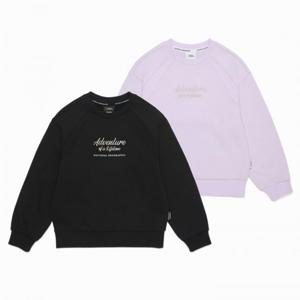 내셔널지오그래픽키즈  (K254GSW020) 그래픽 기모 맨투맨 티셔츠