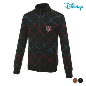 디즈니골프 세이브존07 남성 울 집업 니트 DO3MKG005