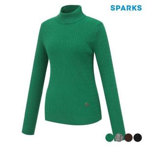 스팍스 세이브존07 여성 꽈배기 반넥 니트 SO3LKT006