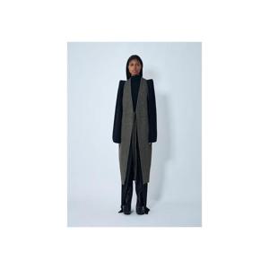 25 FW 릭오웬스 여성 울 드레이프드 웨이스트코트   ric0262001gry