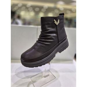 [에스콰이아][에스콰이아] 여성 통굽 앵클부츠 4CM(PFEWBS878BR)