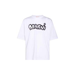 Marni 로고 프린트 티셔츠 HUMU0223WP USCY53LOW01 TP949398189