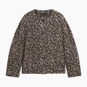 [시슬리]레오파드 싱글 코트 SACT49561