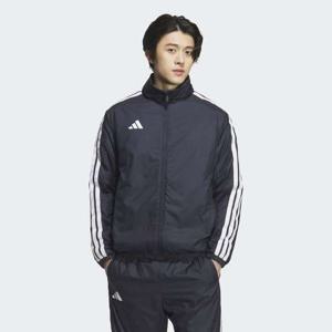 [아디다스] 3-스트라이프 루즈핏 패디드 윈드 재킷 JZ8770