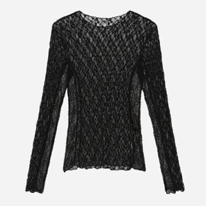 [써스데이아일랜드][여성]레이스 믹스 레이어드 티셔츠 T256MTS906W