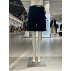 [씨씨콜렉트] C253MSA021 벨티드 코듀로이 원턱 쇼츠