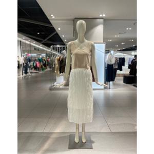 [씨씨콜렉트] C253KST001 슬리브리스 레이어드 니트 탑