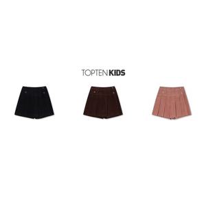 [탑텐키즈][택가49900원] MKE4RS2011 여아) 벨베틴 플리츠 스코츠