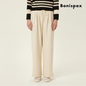 [보니스팍스] 캐주얼 와이드 밴딩 기모 팬츠 (XPAPT008M0)