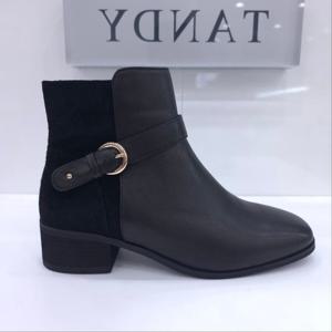 [탠디]부츠 3cm 여성 금속장식 앵클 X2B5U502