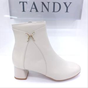 [탠디]여성 앵글 부츠 5cm 골드장식 부츠 1H2J3K502