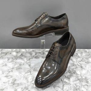 [탠디]남성 음각체크 정장 구두 Y3HS18ZF080 C-1077 2SB JJ