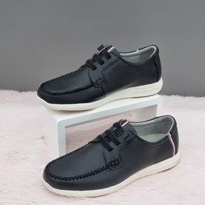 [탠디]남성 소가죽 발등 밴드끈 보트화 Y322019uz_JJ