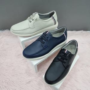 [탠디]남성 소가죽 발등 밴드끈 보트화 Y322019uw_JJ