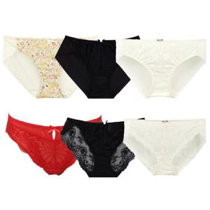 [예스]플라워 여성 햄팬티 레이스팬티 6종택1YSWPB401